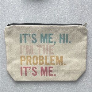 Swiftie Canvas Pouch with Colorful Text ⭐️2 for 13 ⭐️